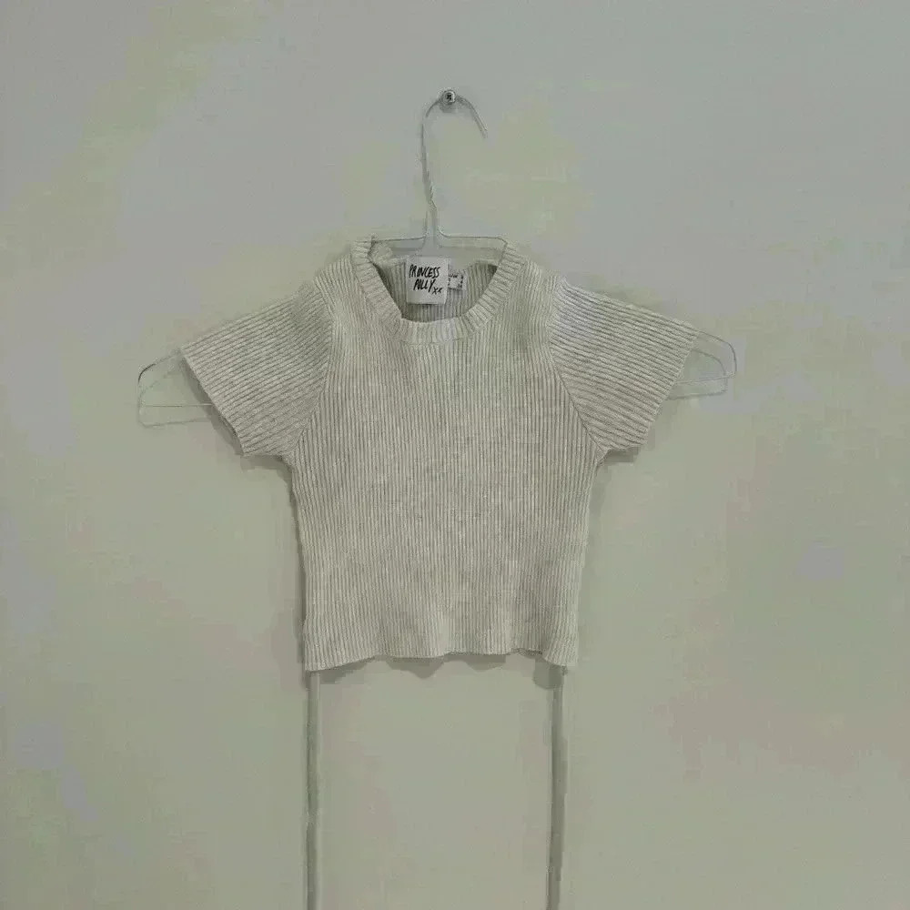 Princess Polly White Tank Top US 4 Like New